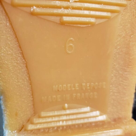 Vintage Womens Mocatem Goat Hair Yeti Size 8 Boots Apres ski Made in France - Picture 7 of 12